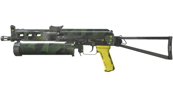 StatTrak™ PP-Bizon | Jungle Slipstream (Well-Worn)