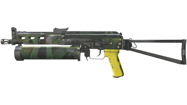 StatTrak™ PP-Bizon | Jungle Slipstream (Well-Worn)