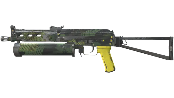 StatTrak™ PP-Bizon | Jungle Slipstream (Well-Worn)