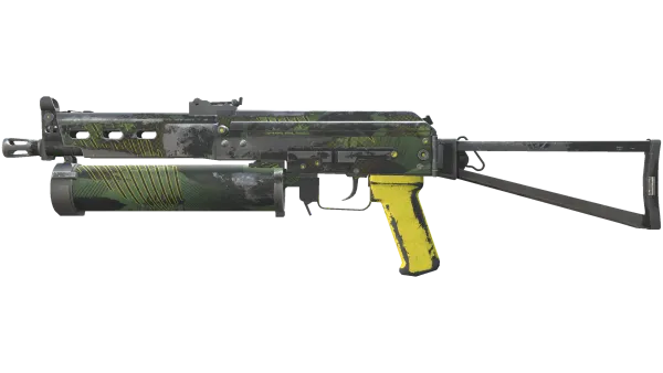 StatTrak™ PP-Bizon | Jungle Slipstream (Well-Worn)