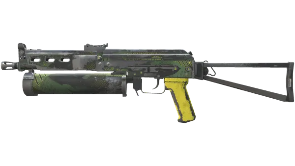 StatTrak™ PP-Bizon | Jungle Slipstream (Battle-Scarred)