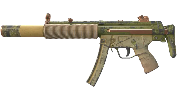 MP5-SD | Savannah Halftone (Well-Worn)