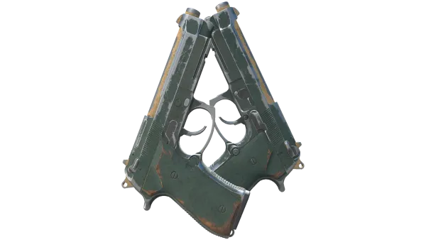 Dual Berettas | Contractor (Battle-Scarred)