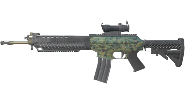SG 553 | Army Sheen (Field-Tested)