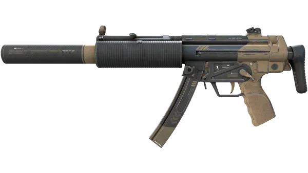 MP5-SD | Desert Strike (Well-Worn)