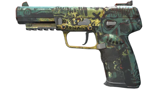 StatTrak™ Five-SeveN | Scrawl (Battle-Scarred)