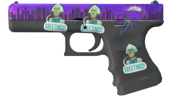StatTrak™ Glock-18 | Moonrise (Factory New)