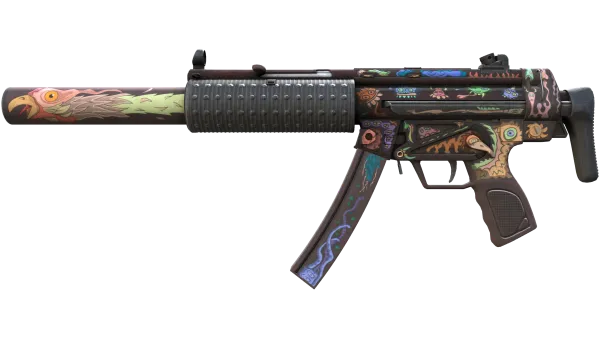 MP5-SD | Necro Jr. (Well-Worn)
