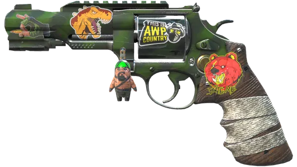 StatTrak™ R8 Revolver | Survivalist (Minimal Wear)