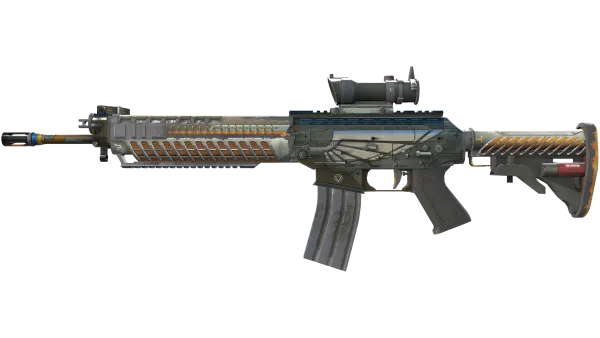 SG 553 | Aerial (Battle-Scarred)