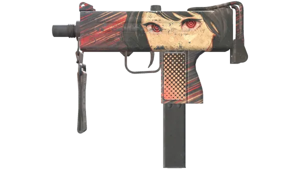 StatTrak™ MAC-10 | Sakkaku (Battle-Scarred)