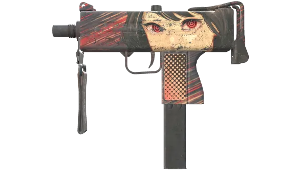 StatTrak™ MAC-10 | Sakkaku (Battle-Scarred)