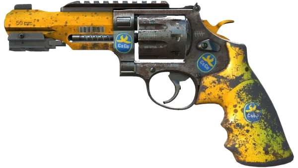 R8 Revolver | Banana Cannon (Well-Worn)