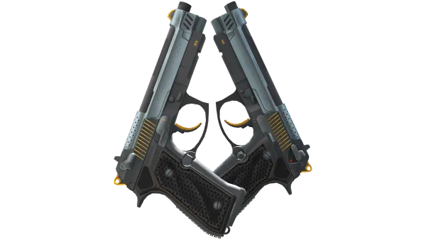 StatTrak™ Dual Berettas | Ventilators (Factory New)