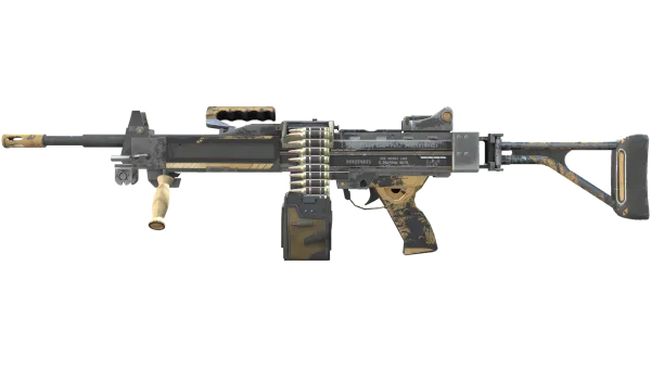 Negev | Desert-Strike (Battle-Scarred)