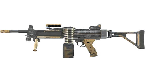Negev | Desert-Strike (Well-Worn)