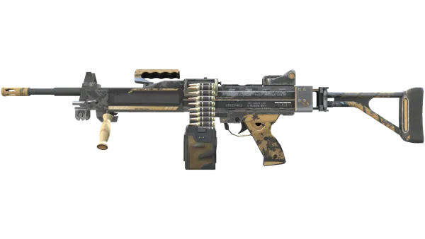 Negev | Desert-Strike (Well-Worn)