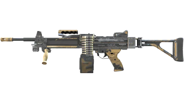 StatTrak™ Negev | Desert-Strike (Well-Worn)