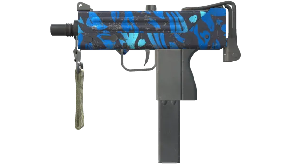 MAC-10 | Oceanic (Well-Worn)