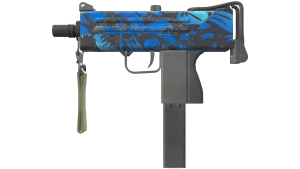 MAC-10 | Oceanic (Well-Worn)
