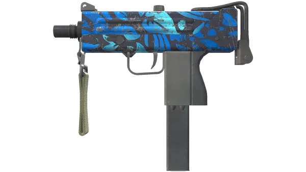 StatTrak™ MAC-10 | Oceanic (Well-Worn)