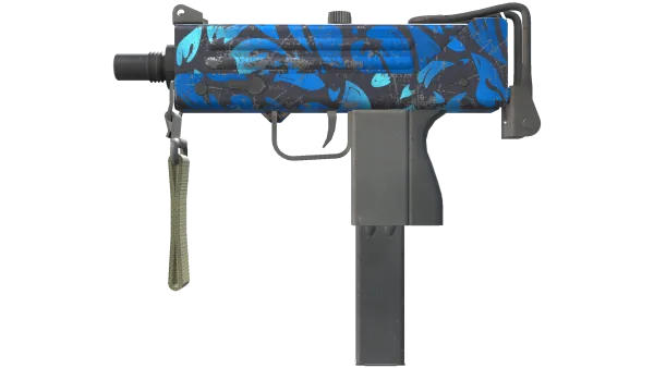StatTrak™ MAC-10 | Oceanic (Well-Worn)