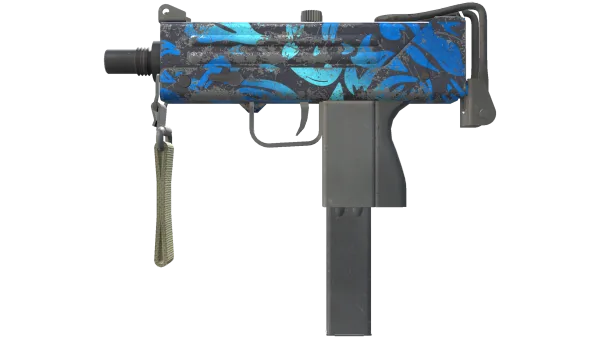 StatTrak™ MAC-10 | Oceanic (Battle-Scarred)