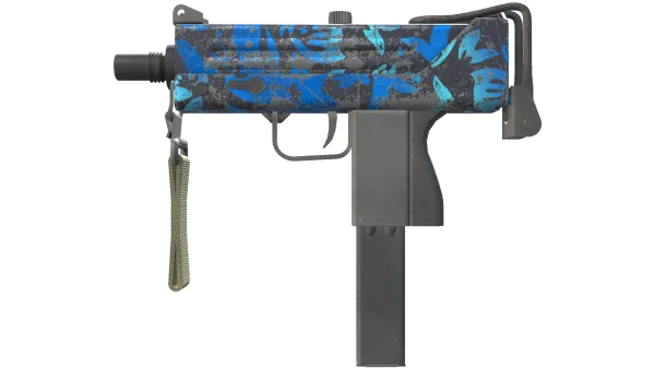 StatTrak™ MAC-10 | Oceanic (Battle-Scarred)