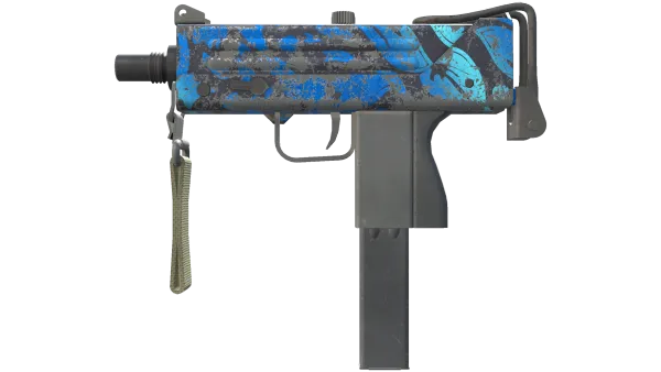 StatTrak™ MAC-10 | Oceanic (Battle-Scarred)