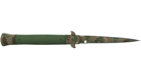 ★ Stiletto Knife | Forest DDPAT (Field-Tested)