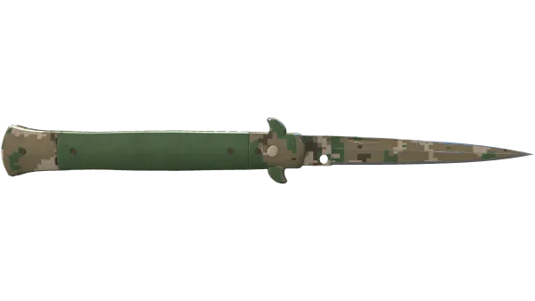 ★ Stiletto Knife | Forest DDPAT (Field-Tested)