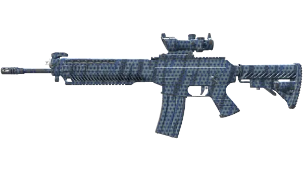 SG 553 | Waves Perforated (Field-Tested)