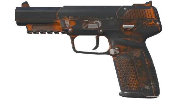 Five-SeveN | Orange Peel (Battle-Scarred)