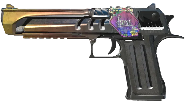 Desert Eagle | Light Rail (Battle-Scarred)