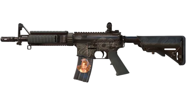 StatTrak™ M4A4 | Etch Lord (Well-Worn)