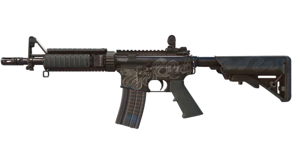 StatTrak™ M4A4 | Etch Lord (Well-Worn)