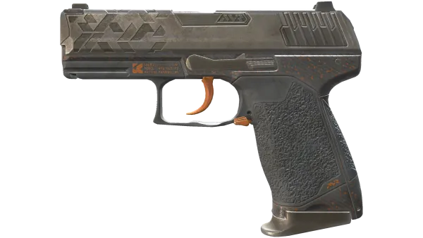 StatTrak™ P2000 | Sure Grip (Battle-Scarred)