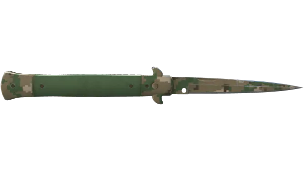 ★ Stiletto Knife | Forest DDPAT (Field-Tested)