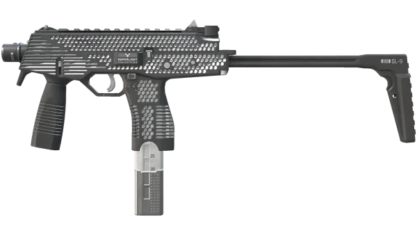 StatTrak™ MP9 | Featherweight (Well-Worn)