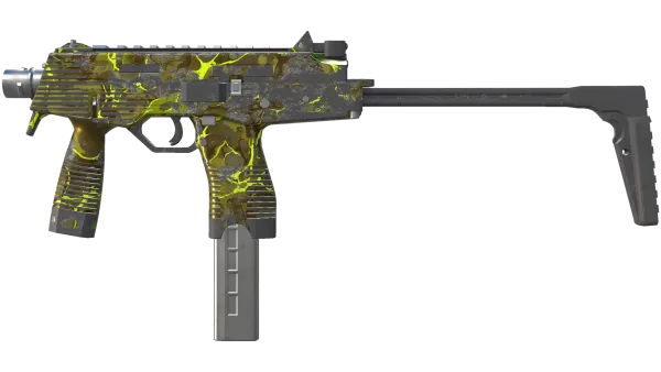 MP9 | Bioleak (Battle-Scarred)