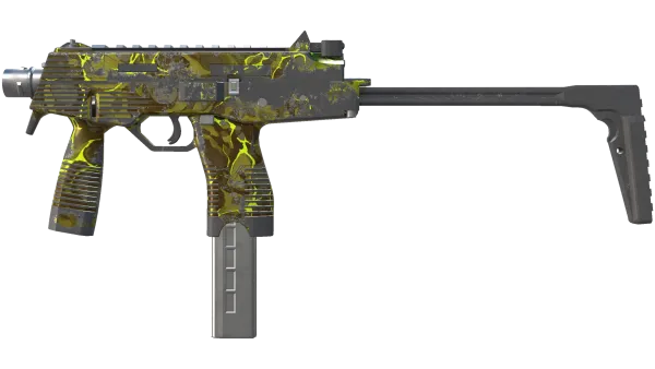 MP9 | Bioleak (Battle-Scarred)