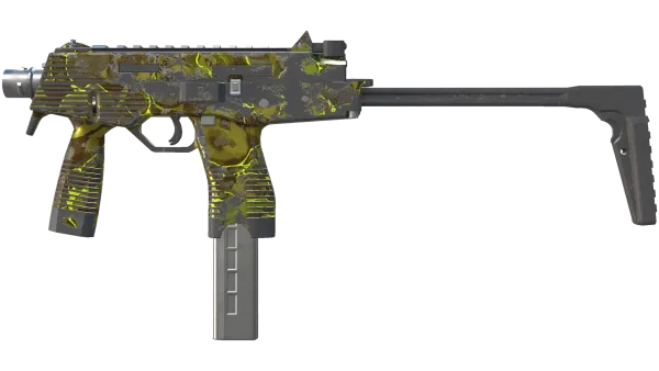MP9 | Bioleak (Battle-Scarred)