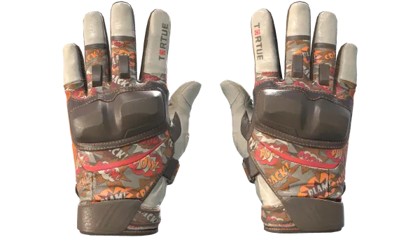 ★ Moto Gloves | POW! (Minimal Wear)