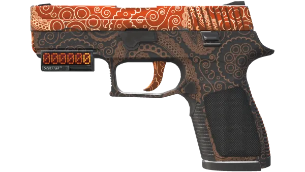 StatTrak™ P250 | Mehndi (Minimal Wear)