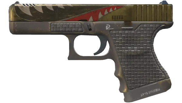 StatTrak™ Glock-18 | Warhawk (Well-Worn)