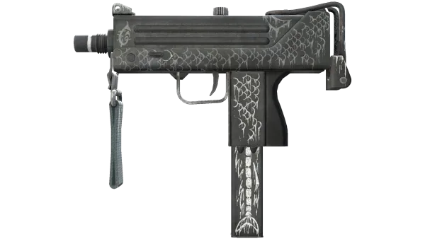 MAC-10 | Whitefish (Battle-Scarred)