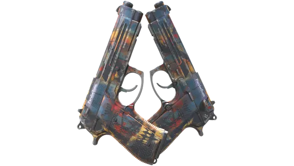 Dual Berettas | Hideout (Field-Tested)