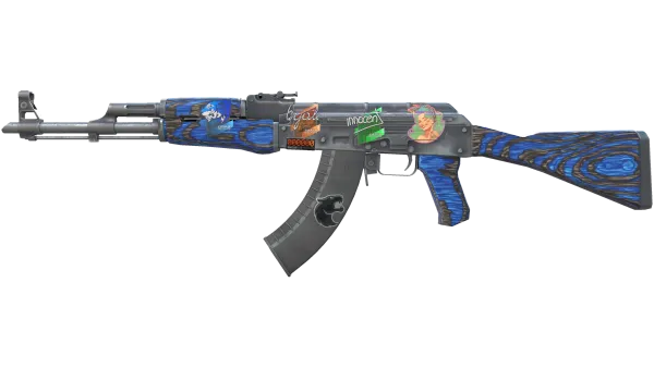 StatTrak™ AK-47 | Blue Laminate (Field-Tested)