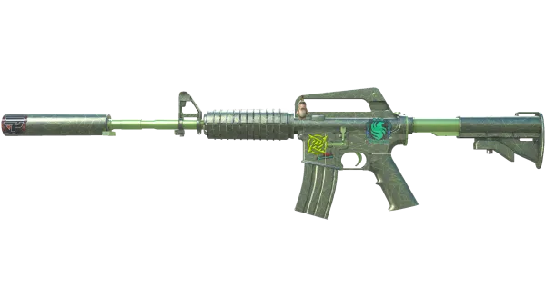 M4A1-S | Moss Quartz (Minimal Wear)