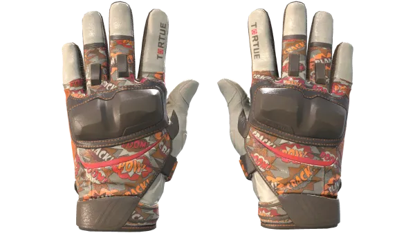 ★ Moto Gloves | POW! (Minimal Wear)